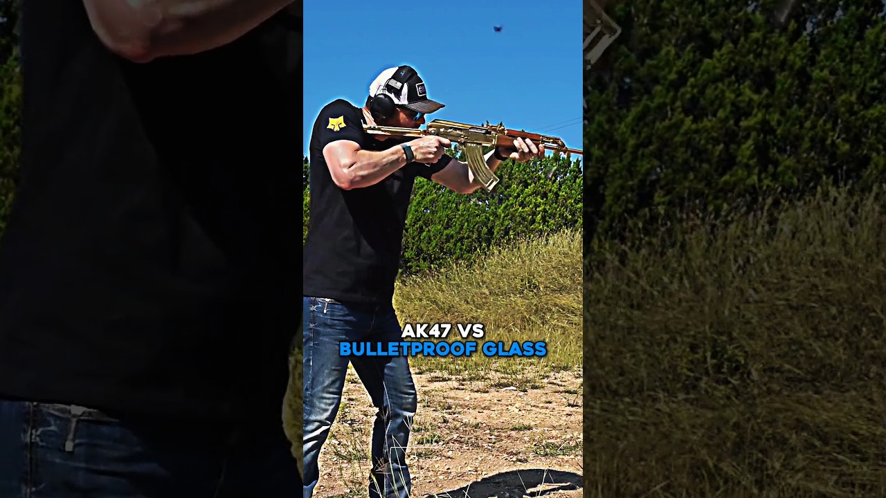 Ak47 VS Bulletproof Glass @Fullmag