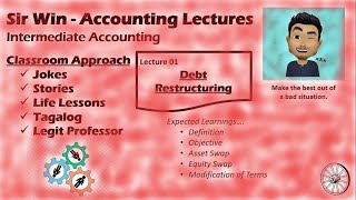 Lecture 01: Debt Restructuring. [Intermediate Accounting]
