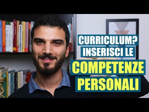 Video: Come si elencano le competenze amministrative su un curriculum?