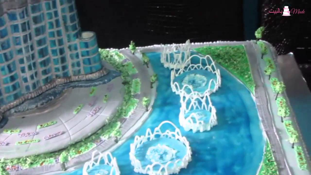 كيك برج خليفة Burj khalifa Cake YouTube