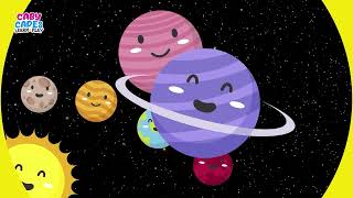 The Solar System | Eight Planets For Kids Vocabulary