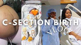 SCHEDULED CSECTION AT 39 WEEKS | BIRTH VLOG | MY BIRTH EXPERIENCE | BABY #3