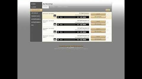 How to Submit Recording in EEi