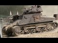 M3 Grant, ex gunnery target with 494 holes, running at the Capel Military Show 2025