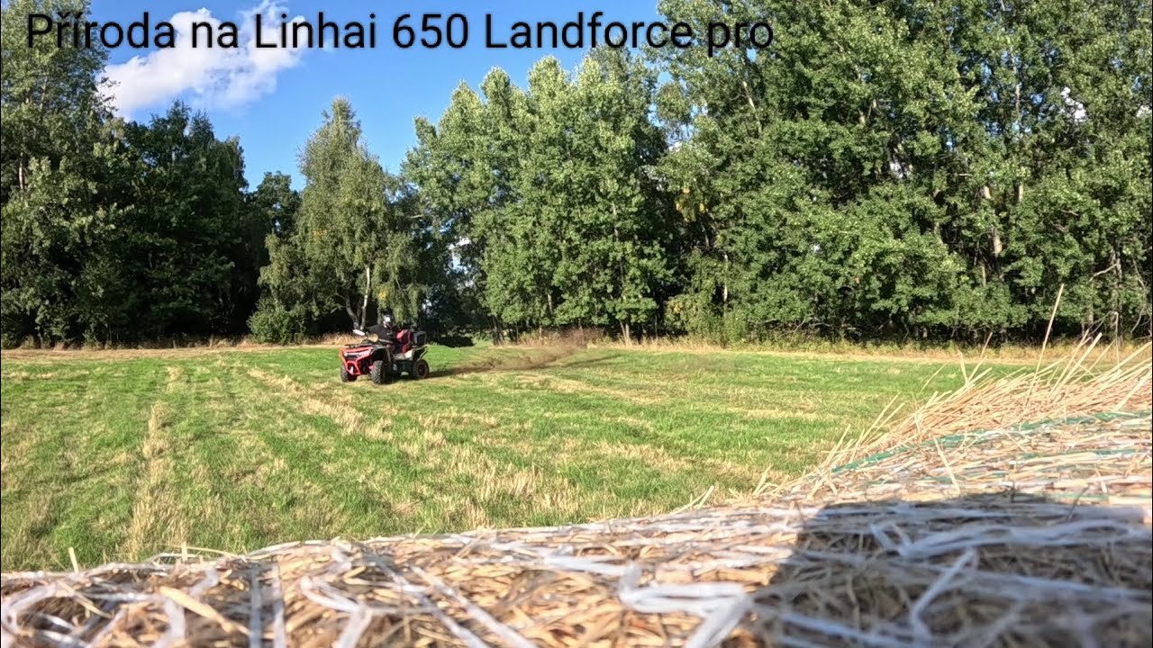 Linhai 650 Landforce pro s výbavou /část 2.pole,les, orání půdy 