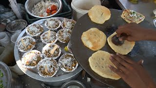 Choly Kulche Very Famous Tasty Chole Kulche Of Agra Indian Street Food