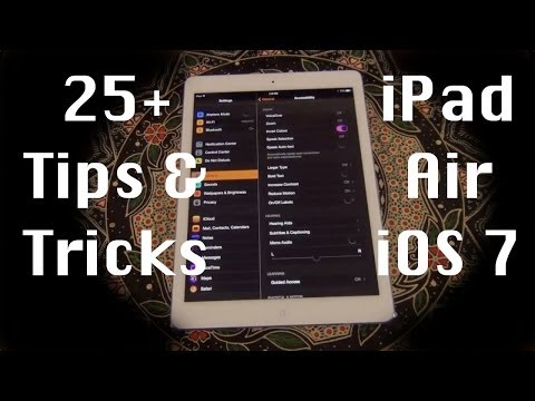 25  Tips and Tricks for the iPad Air