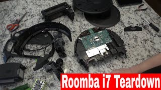 iRobot Roomba i7 TEARDOWN - Whats inside? How many motors? How to replace? Take apart - Disassemble