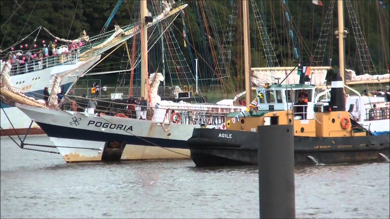 Tall Ships Waterford 2011 - Arrival Of Pogoria