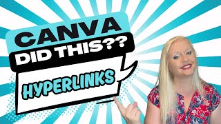 Make Clickable Links in Canva | Hyperlink Text, Buttons & Images