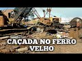 GARIMPANDO no FERRO VELHO CAÇADA de FERRAMENTAS USADAS e por Kilo  raras  antigas relíquias VINTAGE