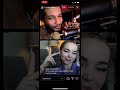 Jordan fisher insta live ft. Dove Cameron #shorts