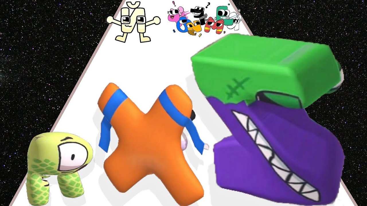 Alphabet Run: Money Race - Max Level Gameplay