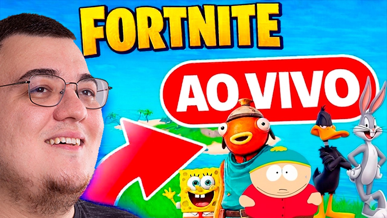 🔴AO VIVO 🔴 NOVO GOIABINHAS NO FORTNITE ✅!MAPA✅