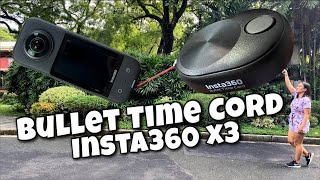 BULLET TIME CORD USING INSTA360 X3