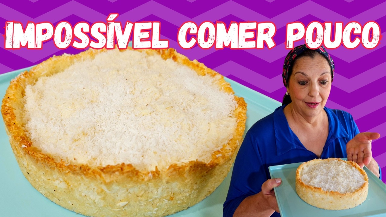 CONHEÇA MINHA TORTA DELICIA DE COCO DIET E LOW CARB PREFERIDA!