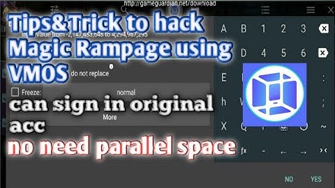 Magic Rampage || hack coins&tokens || no need lucky patcher¶llel space || VMOS easy ways🔥