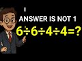 Answer Is Not What You Think!