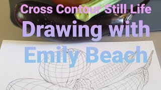 Cross Contour Still Life Drawing