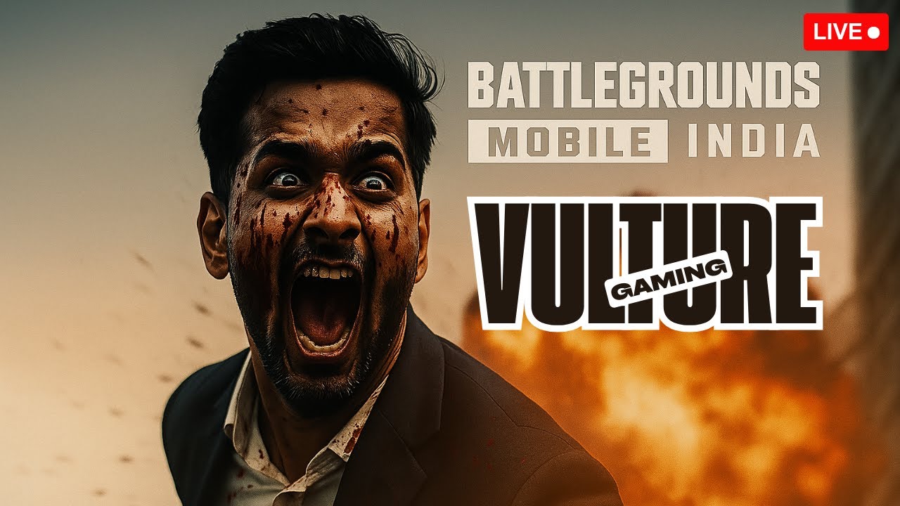 🔴BGMI LIVE  NOW | UNSTOPPABLE BGMI CONQUEROR GAMEPLAY | VULTURE GAMING