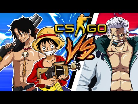 Video Luffy and Ace Take on Smoker!! (One Piece Plays CS:GO) - youtube