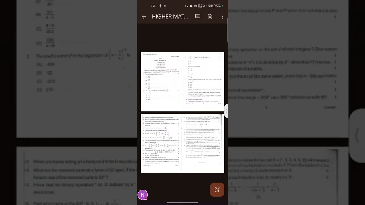 BSEM HSLC CLASS 10TH HIGHER MATHEMATICS BLUEPRINT 2024