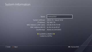 PS4 13.50, 13.52, 14.00, 14.02, 14.04, 14.50 &amp; 14.52 Jailbreak Spoofed With GoldHEN