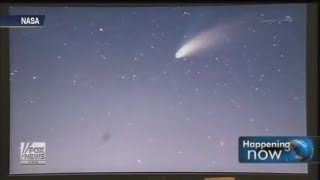 COMET PANSTARRS STARTS ITS FLIGHT PAST EARTH TONIGHT!
