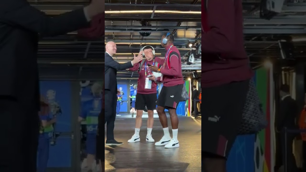 When Denis Zakaria spots legend Phillippe Senderos