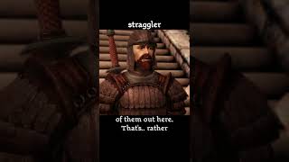 straggler — Dragon age : Origins dialogue scene