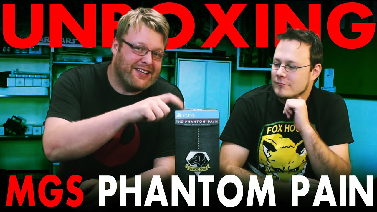 Metal Gear Solid V: Phantom Pain Collector's Edition Unboxing