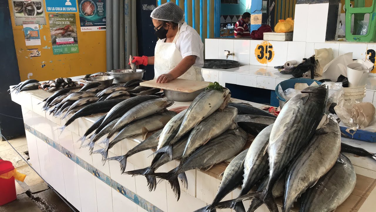 Pisco Fish Pisco Fish Market - YouTube