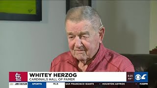 Former manager Whitey Herzog remembers Cardinals legend Mike Shannon