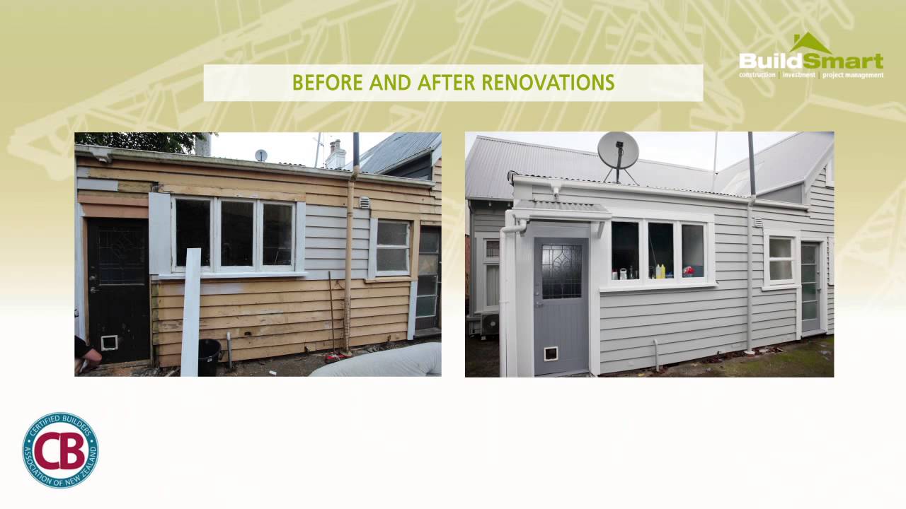 BuildSmart Builders Dunedin exterior renovation, new roof, exterior