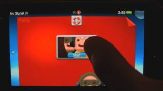 PS Vita Hands On Part 3 - Games, Memory Cards, Apps and Frobisher Says