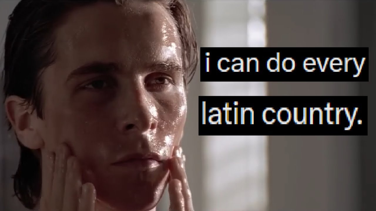 Patrick "Whiteboy" Bateman's Routine