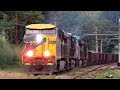 MRS - Carga geral (KRE) com 4 locomotivas em Japeri - RJ.