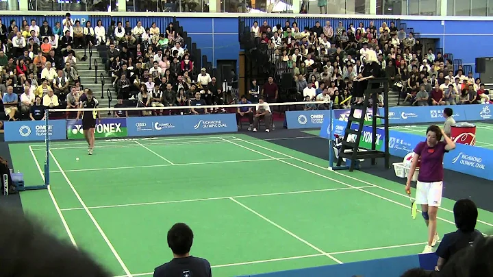 Zhu Lin  vs Schenk, Canada Open 2010 (3/3)