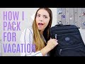 HOW I PACK FOR VACATION | ANNDAWG