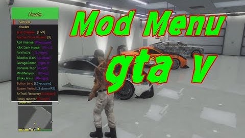 MOD MENU GTA V new update PS3 1.27/1.28 DEX/CEX BLES/BLUS +DOWNLOAD