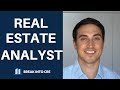 Real Estate Analyst Job - What Do You Actually Do All Day?