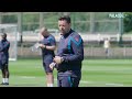 Pierre Sage's First Training Session 💪⏱️ | CCTV