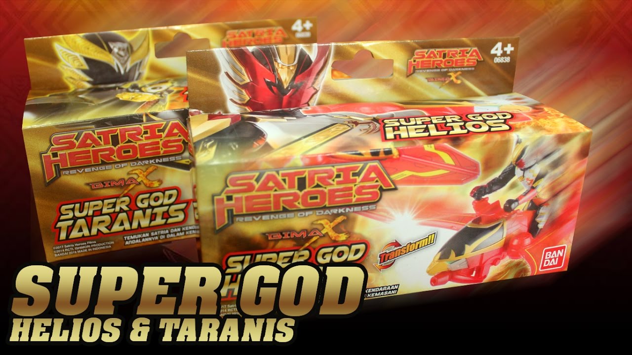 SUPER GOD HELIOS & SUPER GOD TARANIS