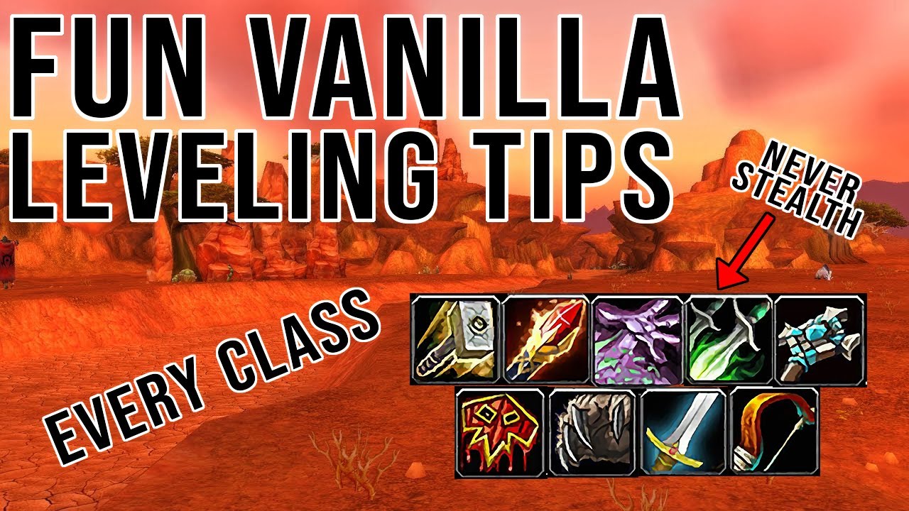 What NO ONE KNOWS about Leveling YOUR Class in Vanilla WoW