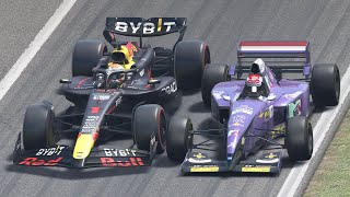 Max Verstappen Vs Jos Verstappen Red Bull 2024 Vs Simtek 1995 At Monza