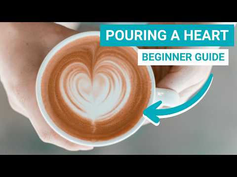 Pouring Latte Art and Learning How to Pour a Perfect Heart