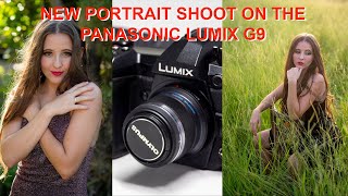 PANASONIC LUMIX G9: New Portrait Photoshoot Behind The Scenes