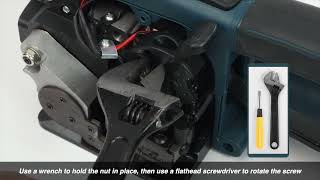 Trouble Shooting for Electric Strapping Machine -Adjust Gap of Block