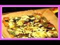 Pizza // Легкий и быстрый рецепт пиццы со шпинатом