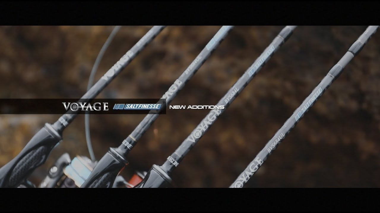 New additions to the BONE Voyage Salt Finesse travel rod series 